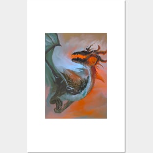 Horn-Crowned Dragon Posters and Art